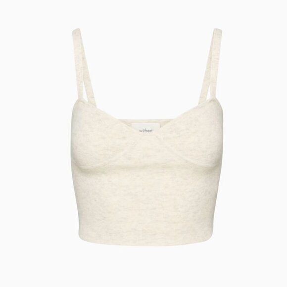 NWOT Aritzia WILFRED Sicily Bustier Sweater Tank XS - Picture 4 of 8